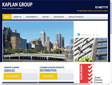 Tablet Screenshot of kaplangroup.net